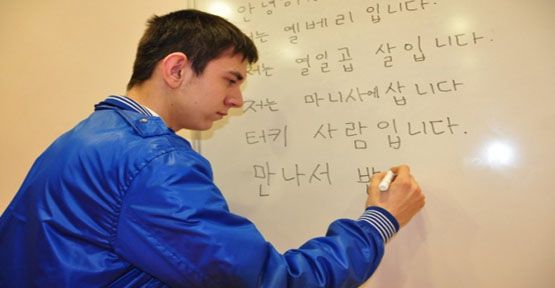 Manisalılar Korece Öğreniyor