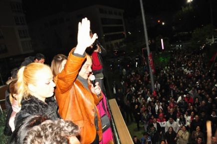 Mhp'li Ergün'den Balkon Konuşması