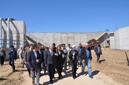 Salihli'de Atıksu Arıtma Tesisi Açıldı