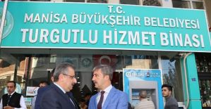 Manisa Büyükşehir, ilçelerdeki çalışmaları inceliyor