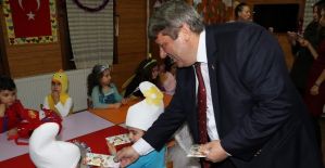 Başkan Ergün’den çocuklara yeni yıl hediyesi