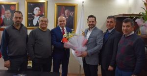 MİDDER’den AK Parti İl Başkanı Berk Mersinli’ye Hayırlı Olsun Ziyareti