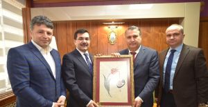 AK Parti’li Salih Koca’dan Başkan Çerçi’ye ziyaret