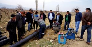 Buldan Barajında kapalı sistem çalışmalarına başlandı