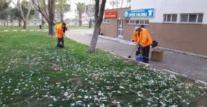 Alaşehir Belediyesi temiz bir çevre için çalışıyor