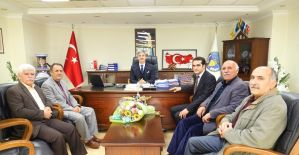 Azerbaycan Kültür Derneği’nden Başkan Şirin’e teşekkür ziyareti