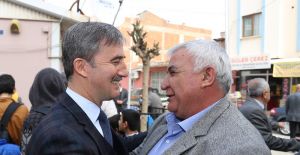 Başkan Şirin pilav hayrına katıldı