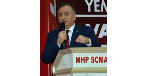 MHP’li Akçay’dan Soma’da referandum çalışması