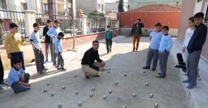 Turgutlu Belediyesinden öğrencilere Bocce sahası