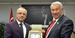 Başkan Kayda Kıbrıslı Başkan Tülücü’yü ağırladı