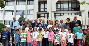 Başkan Kayda, Kıbrıslı öğrencileri ağırladı
