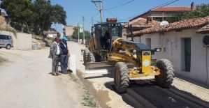 Gölmarmara yolları asfaltlandı