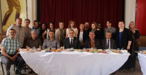 Öğrenciler Başkan Karaçoban’ı kahvaltıda ağırladı