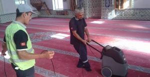 Salihli’de camiler Ramazan ayına hazırlanıyor