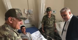 Hastanede yatan askerlerin sabah taburcu olması bekleniyor
