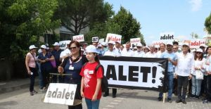 İzmir CHP’nin "Adalet Yürüyüşü" Akhisar’da