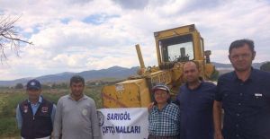 Sarıgöl Çiftçi Malları Koruma Başkanlığı’ndan arazi yollarında çalışma