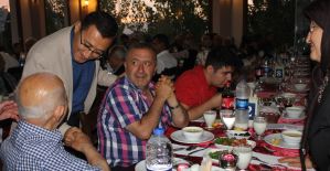 Şehit yakınları ve gaziler iftarda buluştu