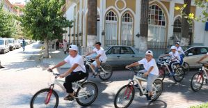 Pedallar 15 Temmuz şehitleri için çevrildi