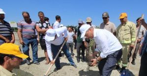 Saruhanlı’da 15 Temmuz şehitleri için fidan dikildi