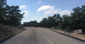 Selendi’nin Tavak ve Pınarlar yoluna asfalt