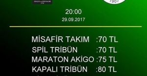 Akhisarspor, Fenerbahçe Maçı Bilet Fiyatlarını Belirledi