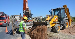 MCBÜ’de yağmur suyu hattı çalışmaları başladı