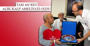 TAM 100 KEZ AÇIK KALP AMELİYATI OLDU