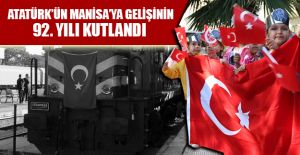 MANİSA TREN GARINDA TEMSİLİ TÖREN