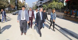 Turgutlu’nun Prestij Caddesi Hızla İlerliyor