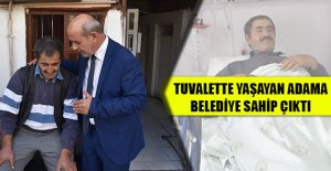 TUVALETTE YAŞAM MÜCADELESİ VERİYORDU...