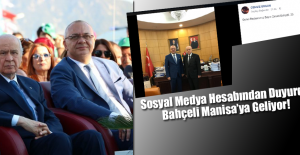 Bahçeli Manisa'ya Geliyor! İşte Tarihi...