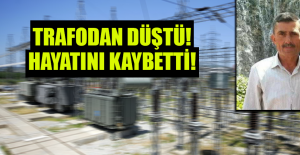 Trafodan düşen işçi hayatını kaybetti