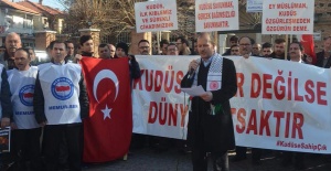 Manisa'da İsrail'e Öfke Büyüyor