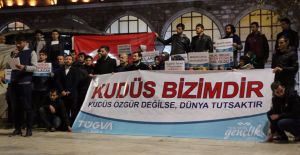 Manisa TÜGVA’dan ABD’ye Kudüs Tepkisi
