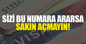 Sizi Bu Numara Ararsa Sakın Açmayın!