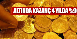 Altında Kazanç 4 Yılda %90