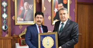 Başkan Çerçi, Coşkun’la Vedalaştı