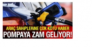 Pompaya Zam Geliyor