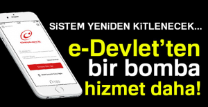 e-Devlet'ten Bomba Bir Hizmet Daha!