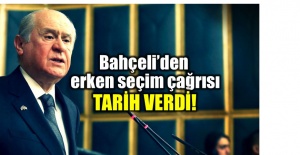 Bahçeli'den erken seçim çağrısı, tarih verdi