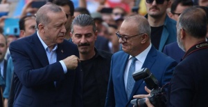 Başkan Ergün Cumhurbaşkanı Erdoğan İle Bir Araya Geldi