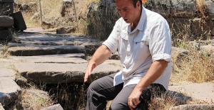 Antik kentteki 2 bin 800 yıllık su sistemi günümüze taş çıkartıyor