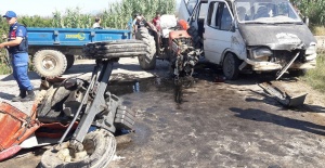 Tarım işçileri kaza yaptı: 12 yaralı