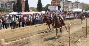 Turgutlu'da 'Rahvan At' heyecanı yaşandı