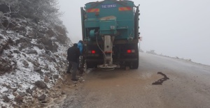 Manisa Büyükşehir karla mücadele için teyakkuzda