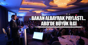 Bakan Albayrak paylaştı... ABD'de büyük ilgi