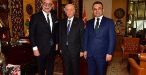 Başkan Ergün, MHP Genel Başkanı Bahçeli ile buluştu