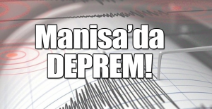 Soma'da 3,7 büyüklüğünde deprem