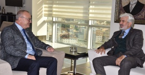 AK Parti İl Başkanı Hızlı'dan Başkan Ergün'e ziyaret